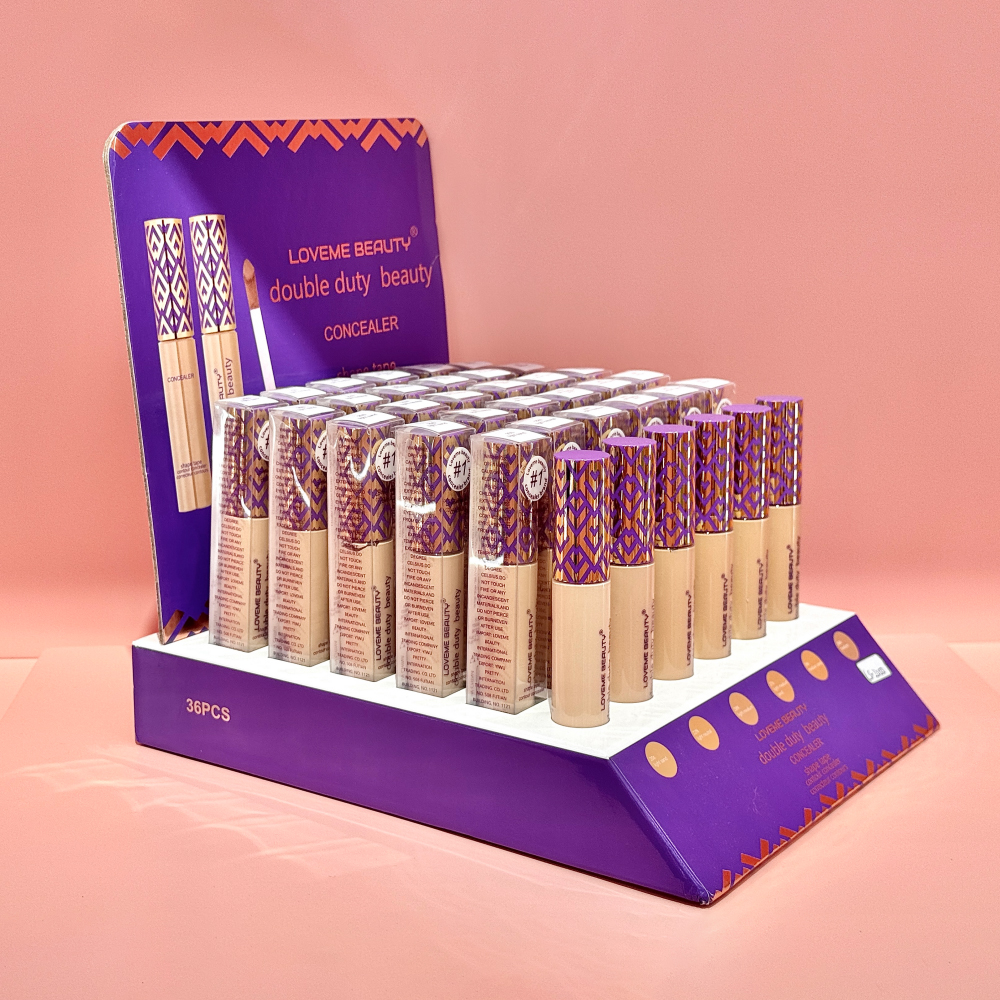 Custom Double Duty Beauty Concealer With Carton Display Box details Picture