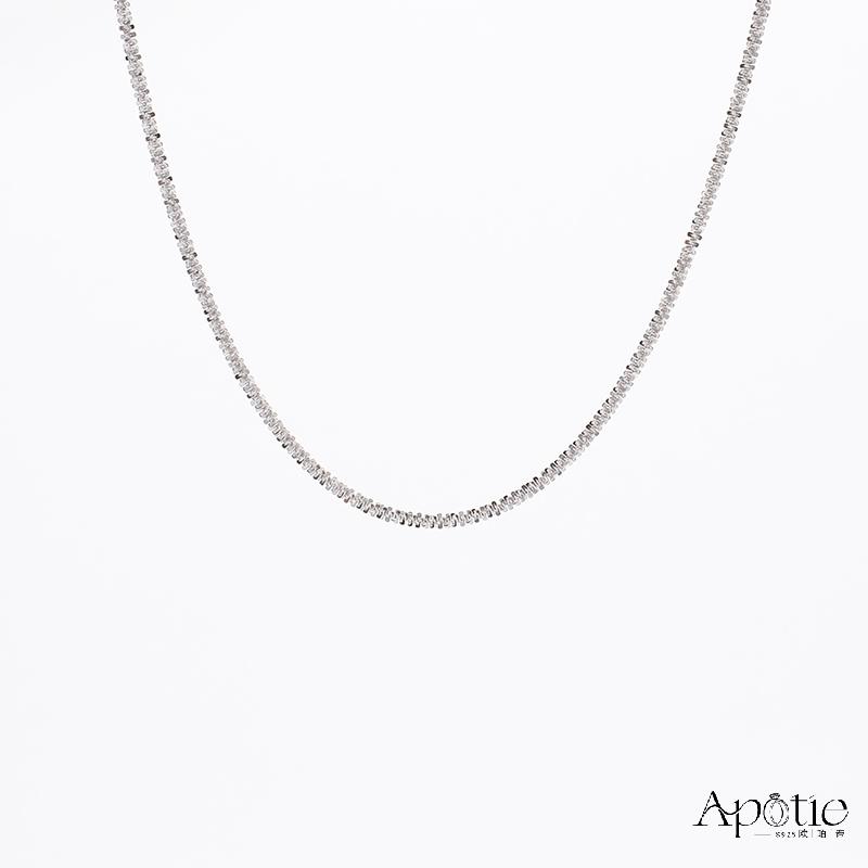APOTIE sterling silver cauliflower chain details Picture