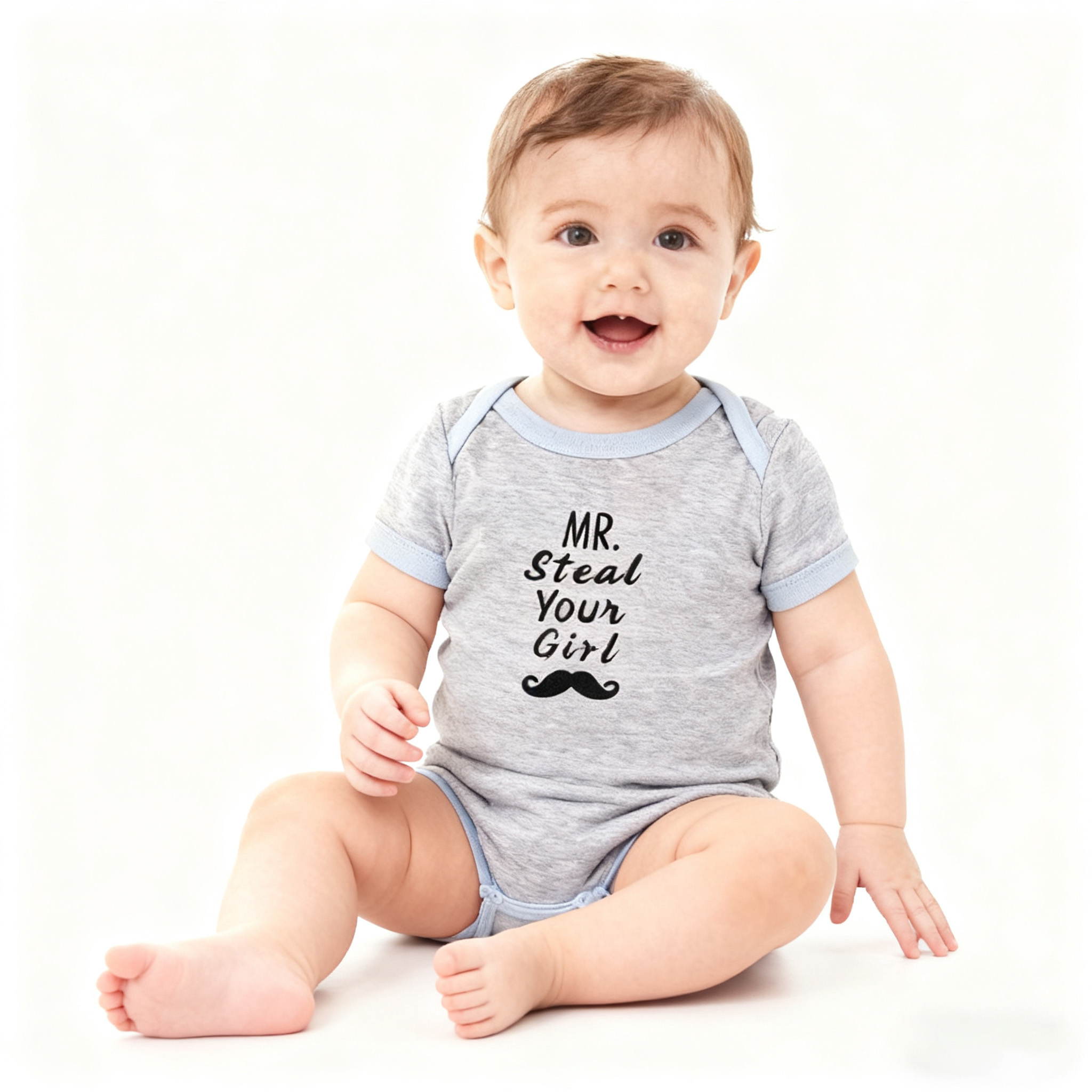 婴儿爬服-5pcs 婴儿衣服 婴幼儿服装 幼儿衣服细节图