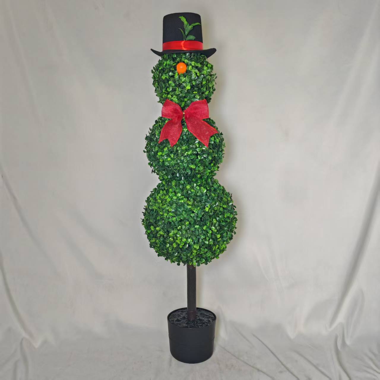 Simulation animal handicrafts, gifts, artificial simulation snowmen, potted plants, Christmas decorations, cross-border best-selling home decoration items Item Picture