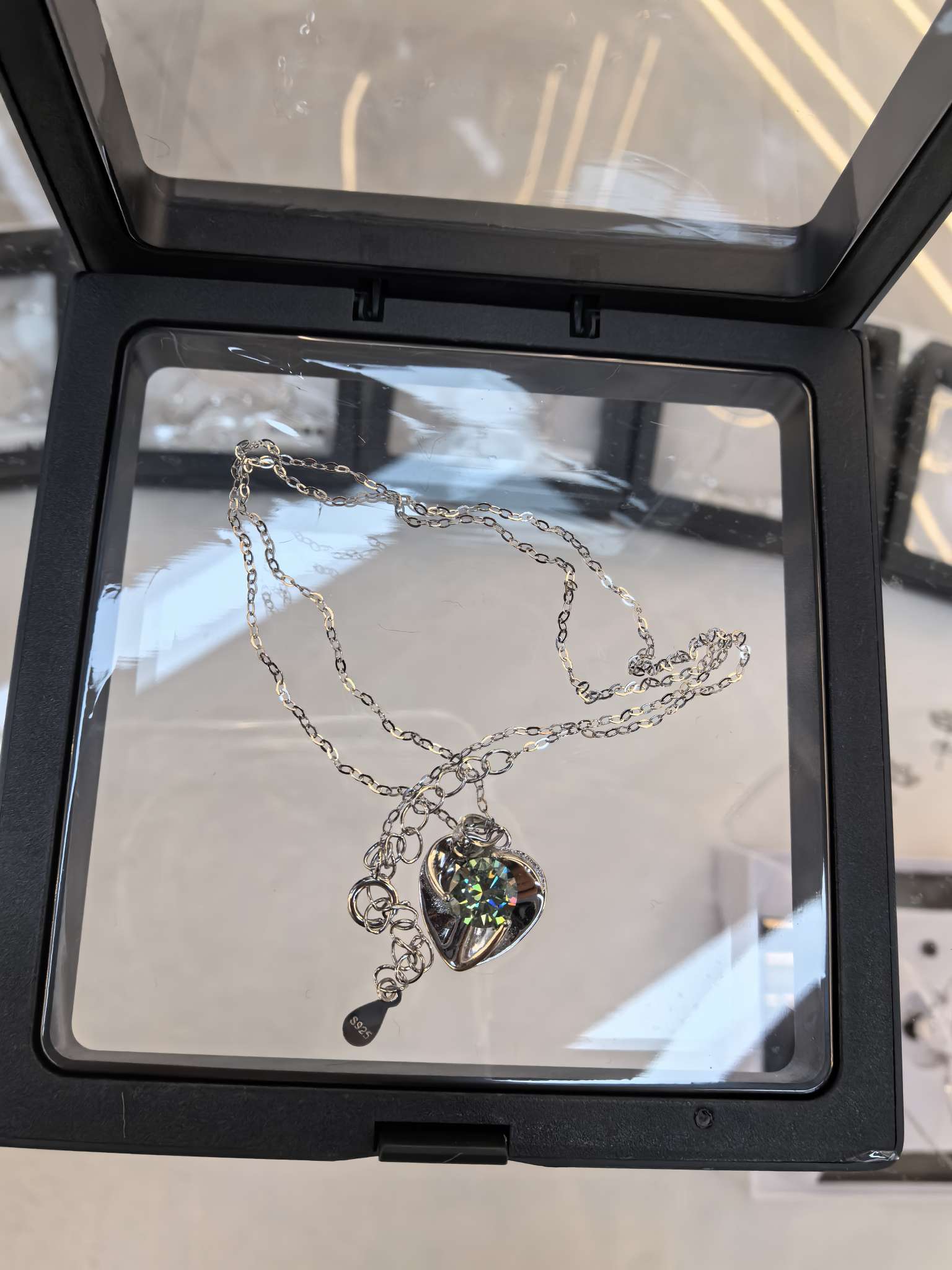 潮流银饰项链  时尚简约  百搭  女首饰