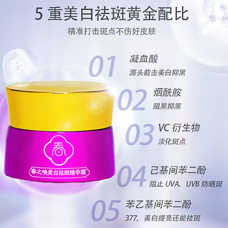 White spot lightening cream details Picture