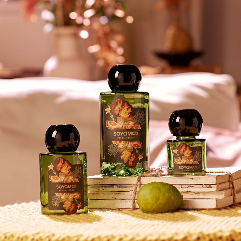 Suomu Flameless Aromatherapy Home Indoor Green Long-lasting Fragrance Bedroom Room Perfume, decorative Fragrance details Picture