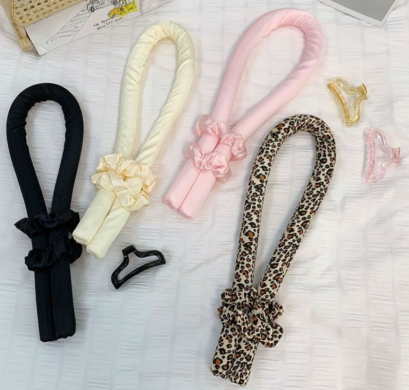 Sleep curling wonder: Big wave curling iron, sponge curling iron, lazy person's curling iron, non-heating foam curling iron set Specification image