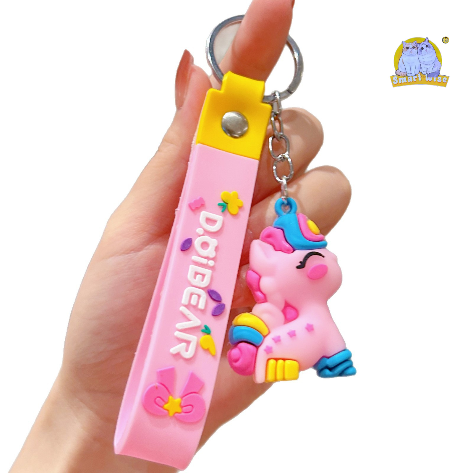 New cute little horse 2026 Year of the Horse keychain pendant, schoolbag, couple pendant, gift. May the New Year be a year of success Item Picture