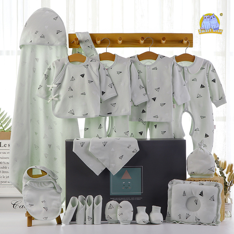 Autumn Newborn Gift Box Pure Cotton Clothing Set, Full Moon Baby Gift Box, Baby Supplies, Newborn Infant Set Application Scenario