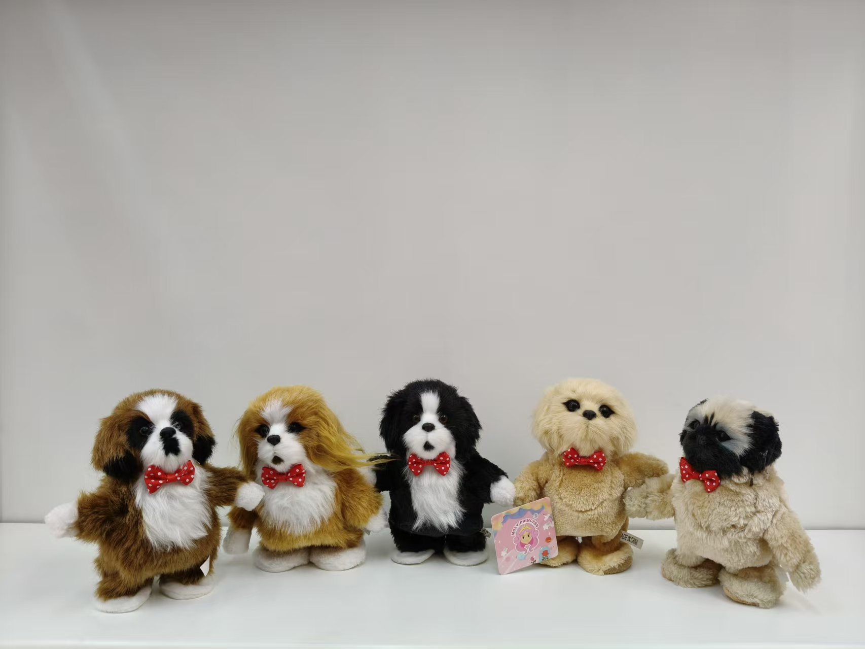 New best-selling electric plush toys and festival gifts for cat and dog series, such as small walking recording dogs