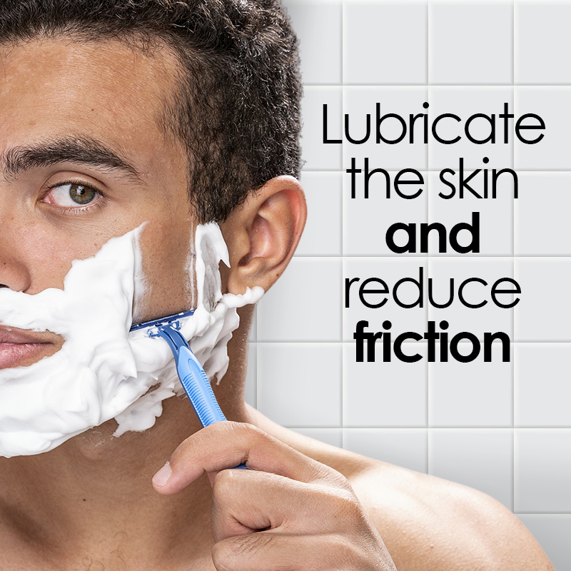 Shaving Foam fábrica personalizado afeitado refrescante afeitado suavizado hidratación de la barba crema de la barba espuma OEM ODM OBM Application Scenario