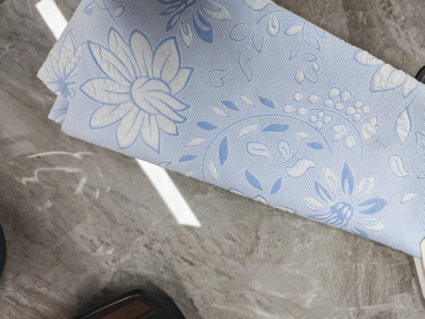 Floral fresh composite fabric for clothing, accessories, pet supplies, bags and accessories Item Picture