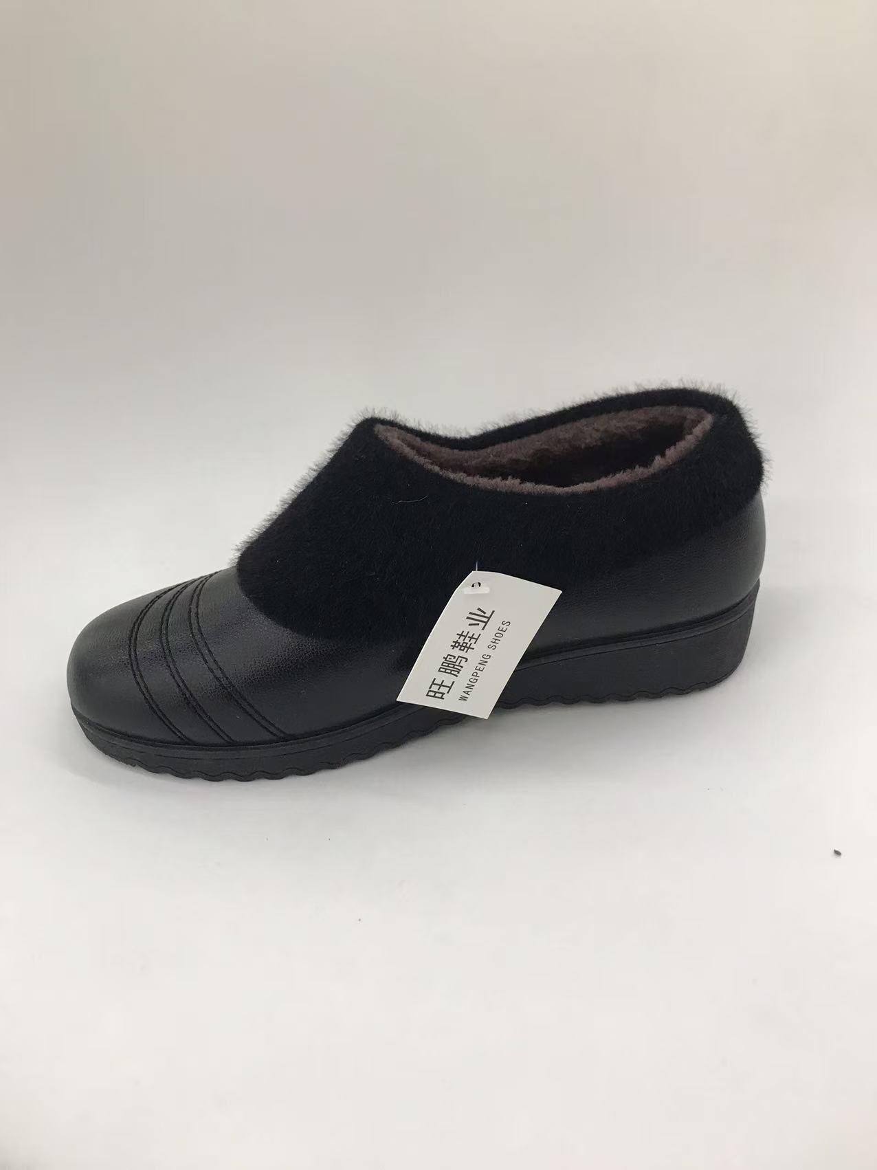Ethnic style boots, women's leather shoes, fashionable and casual, ethnic style large-sized boots details Picture