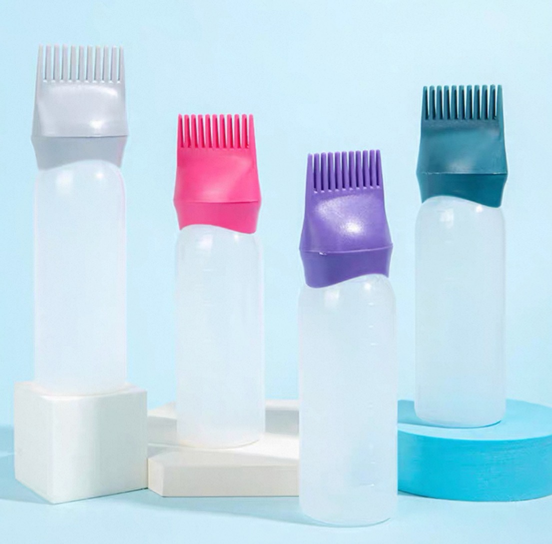 160ML dry cleaning bottle, hair dye bottle, oiling bottle, ointment bottle, toothed hair dye bottle