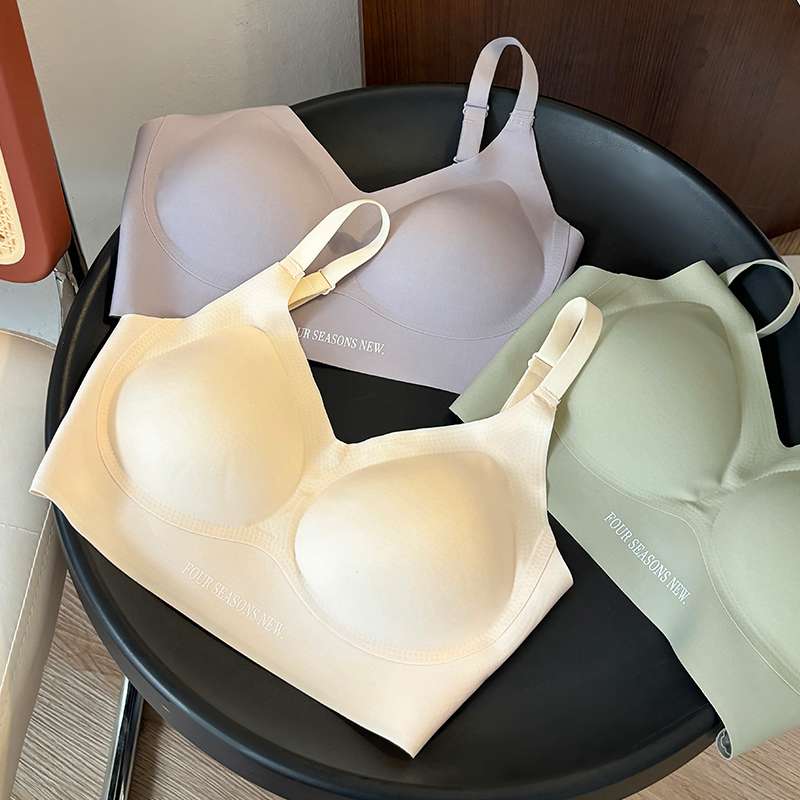 Comfortable and breathable women's underwear, soft and seamless, pure cotton, sexy bra, sports underwear, thin and versatile style details Picture