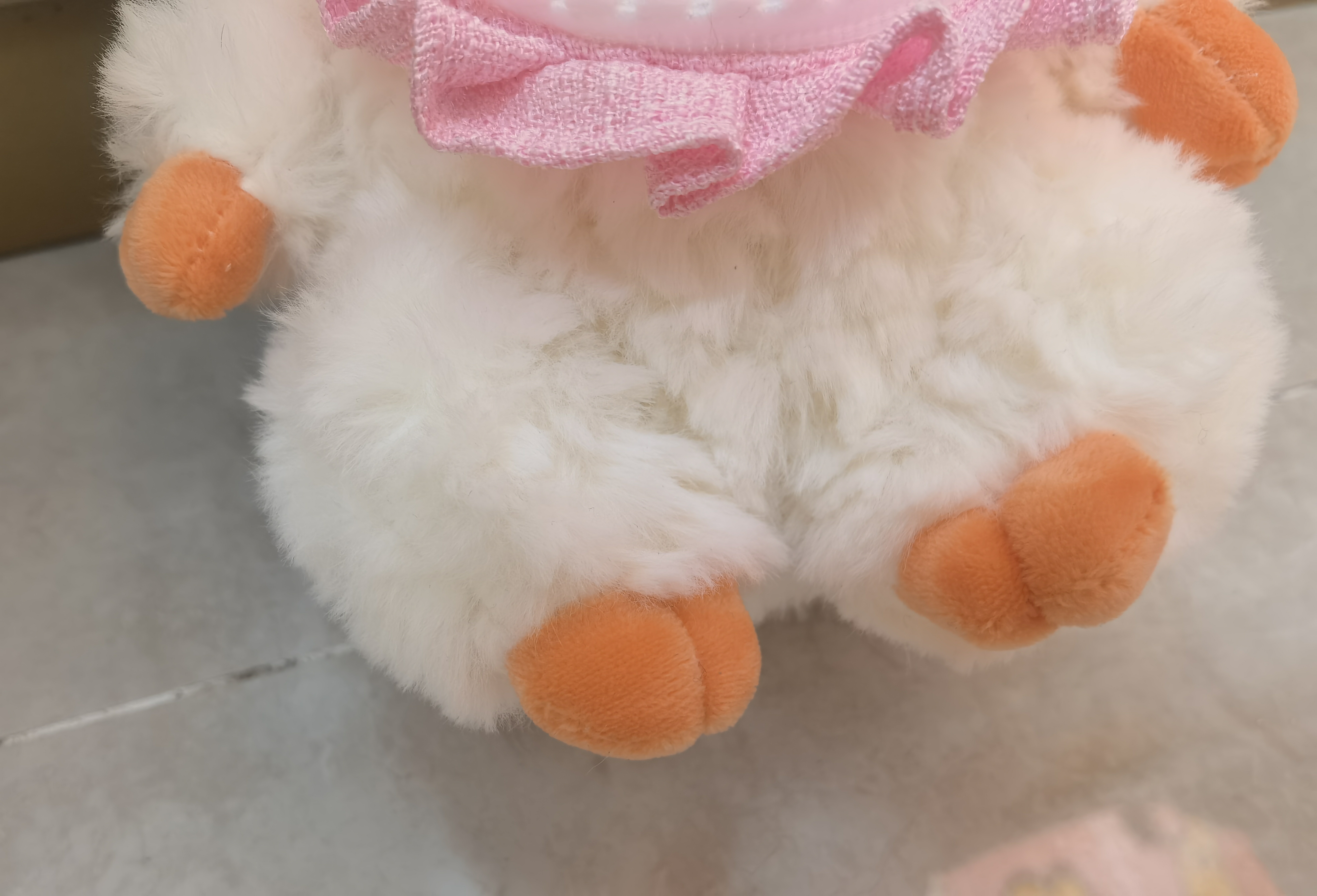 A 23CM cute little lamb doll in a pink dress is super adorable and will melt everyone's heart! Super soft Application Scenario