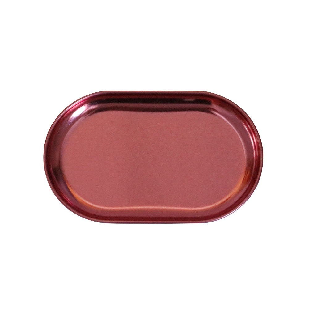 热卖纯色马口铁卷烟盘13cm×8cm小规格卷烟托盘详情8