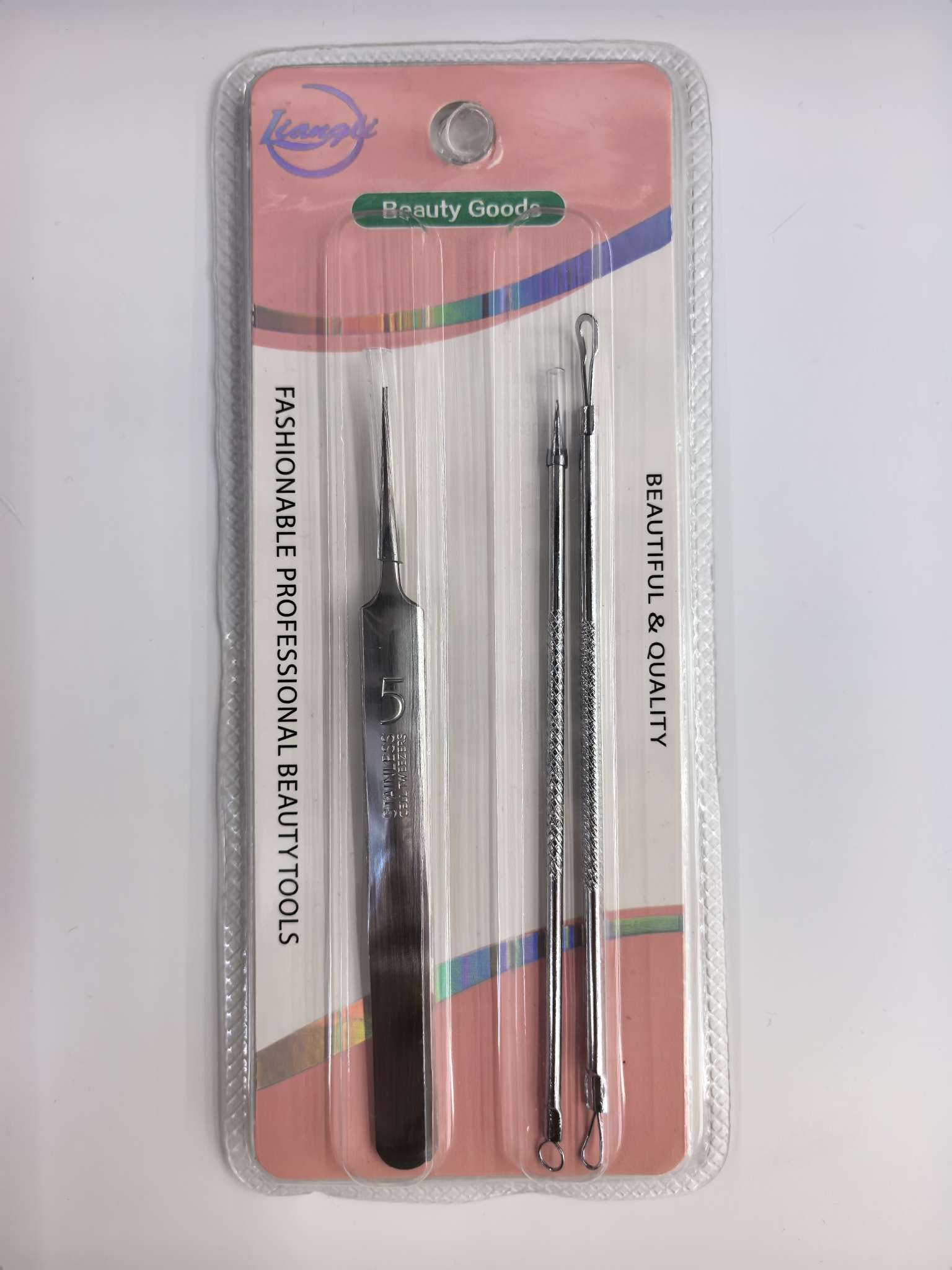 High-precision and high-hardness cell clips, blackhead removal tweezers, stainless steel acne clips, ultra-sharp and fine acne-picking and acne squeezing tools, acne needles Application Scenario