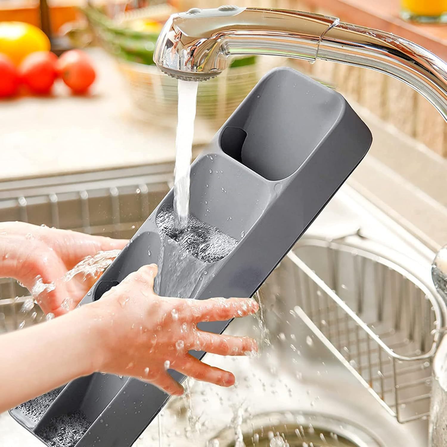 沥水架、篮、盆实物图