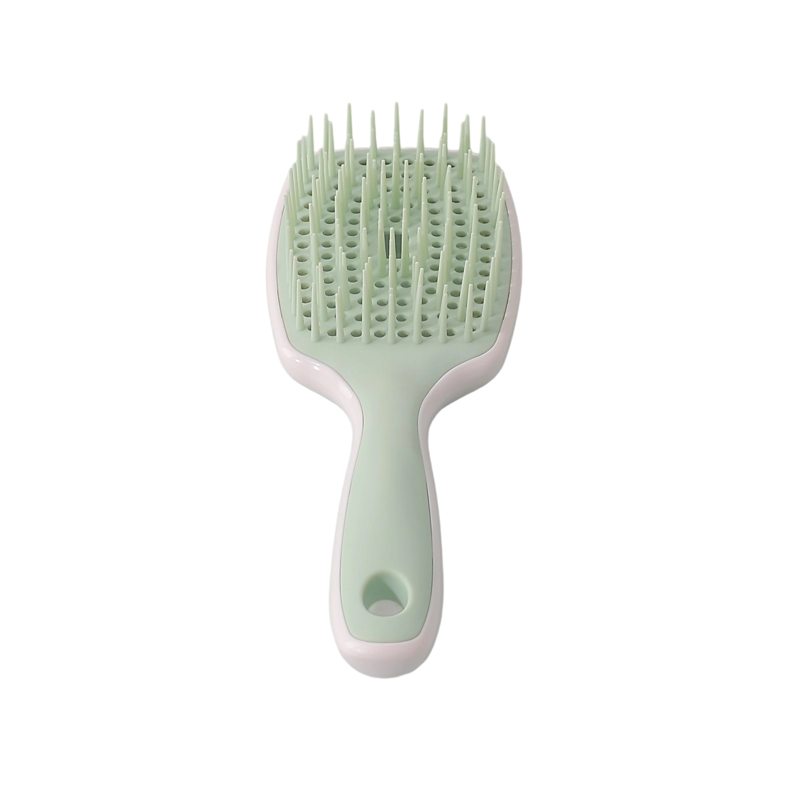 Baihe's new four-color candy comb makes it easy to manage hair without tangles and smooth with just one comb. It's a multi-functional massage comb Item Picture