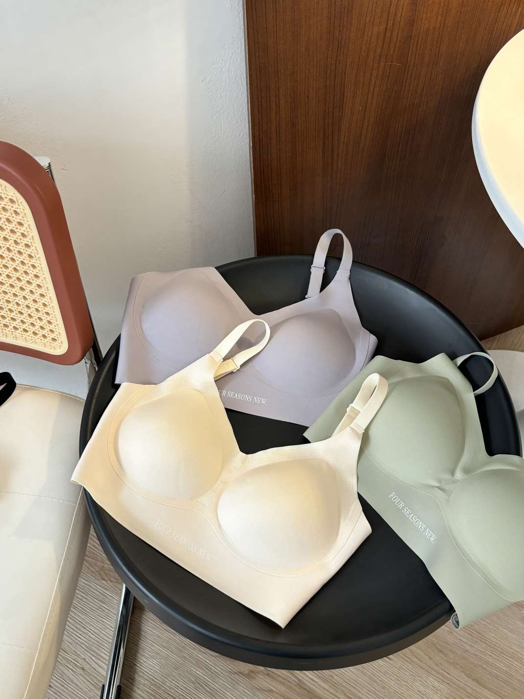 Comfortable and breathable women's underwear, soft and seamless, pure cotton, sexy bra, sports underwear, thin and versatile style detail image 5