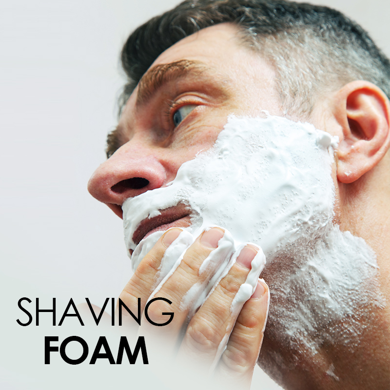 Shaving Foam fábrica personalizado afeitado refrescante afeitado suavizado hidratación de la barba crema de la barba espuma OEM ODM OBM details Picture