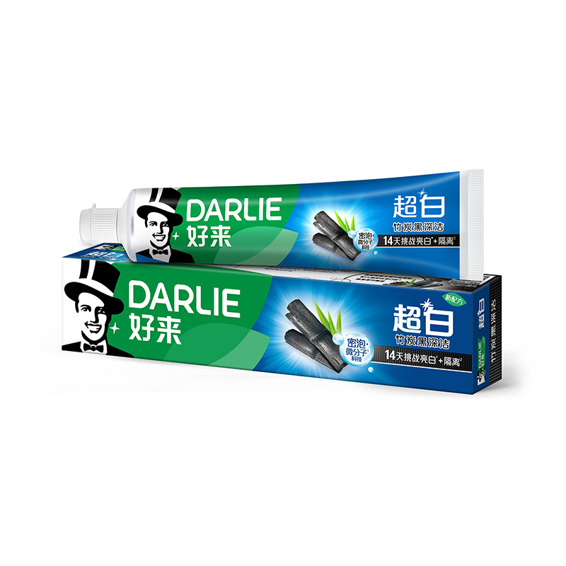 Hao Lai Super White Bamboo Charcoal Deep Cleaning Toothpaste 90g/140g/190g. Bulk purchase discount, one-piece consignment Application Scenario