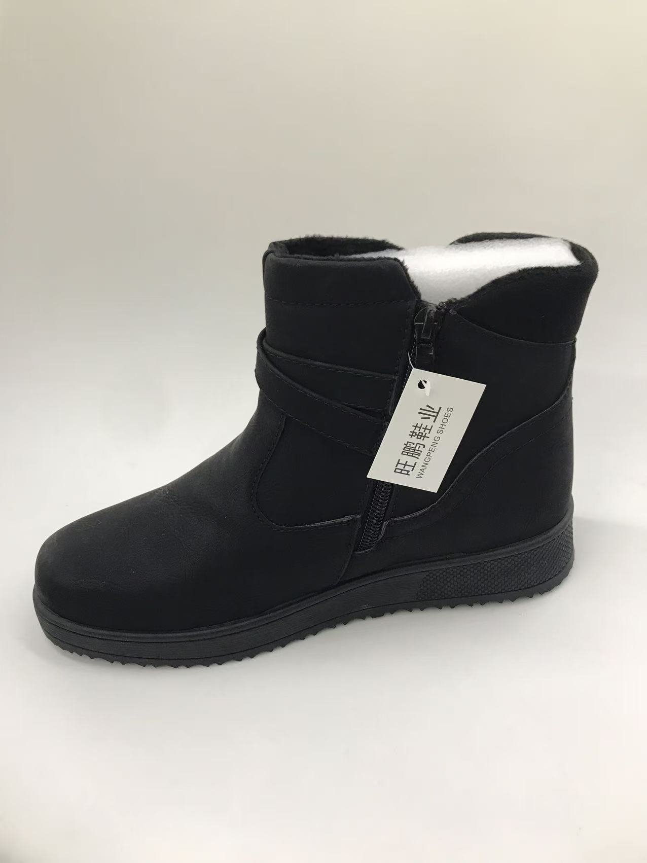 Ethnic style boots for women in spring and autumn, long yellow leather shoes, casual ethnic boots details Picture