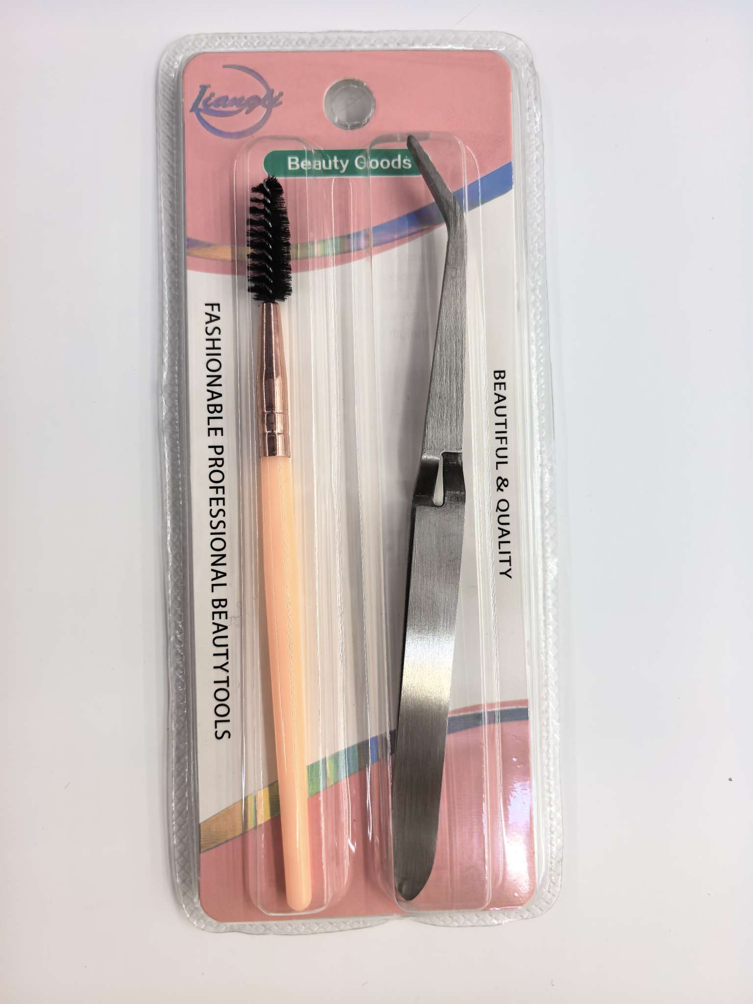 Nail art styling clips, mascara brushes and makeup tool sets are available for wholesale in stock