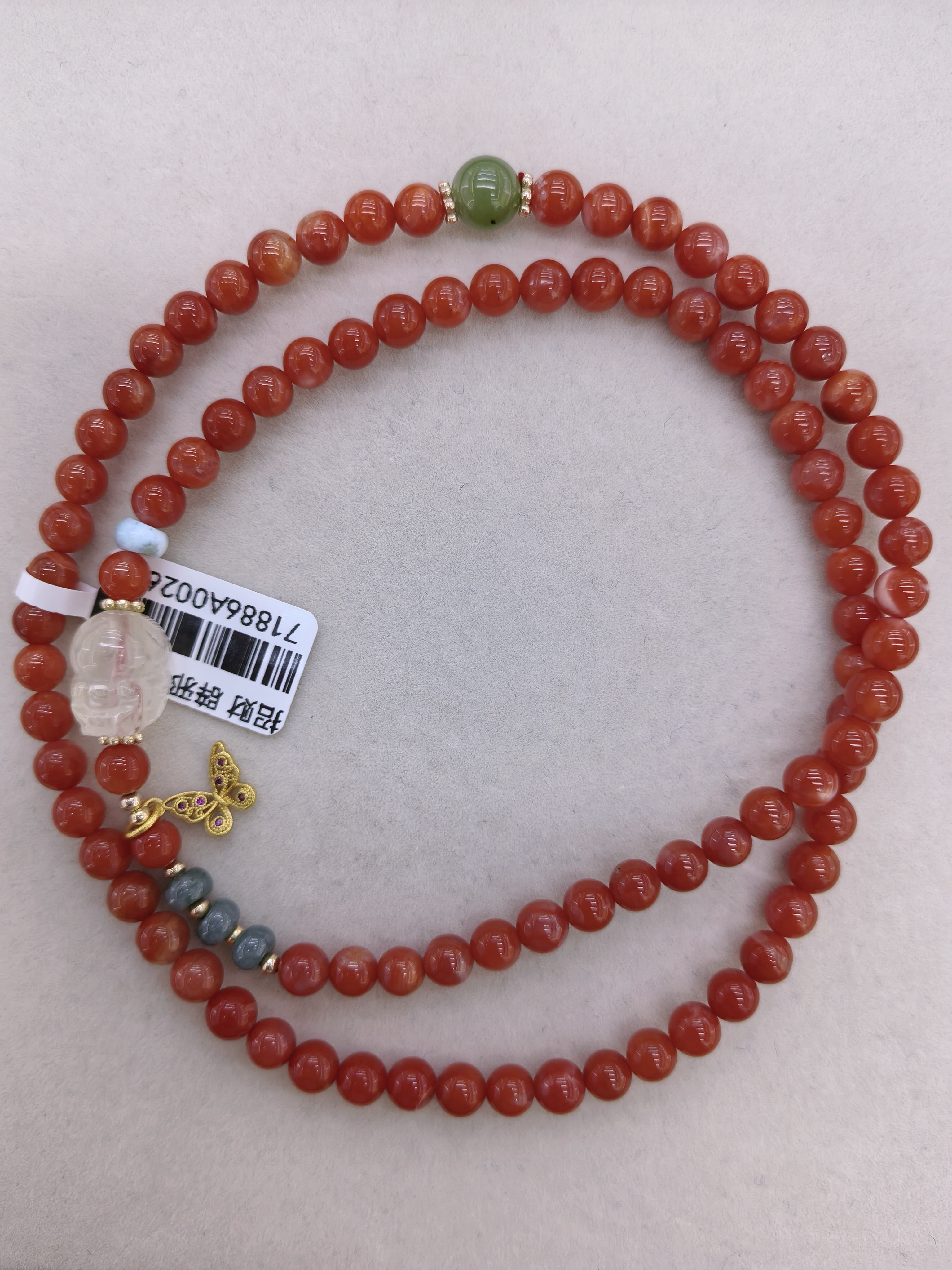 南红天然手串 一红千年，风华绝代图