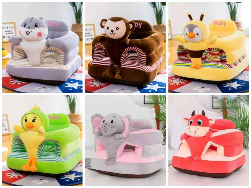 毛绒公仔椅抱心熊圣诞卡通头配件耳饰毛绒玩具布艺玩具装饰品产品图