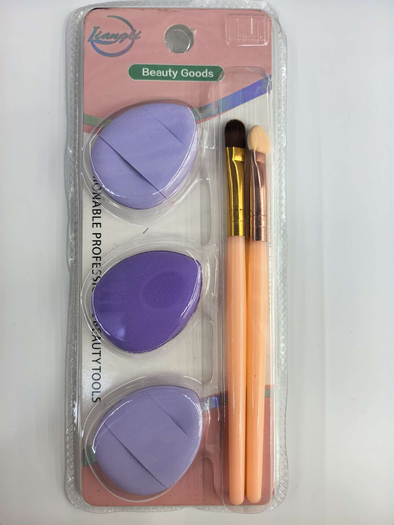 Finger powder puff dry and wet dual-purpose foundation liquid, no powder intake, Little finger air cushion mini version, makeup sponge, finger powder puff, makeup brush, makeup cotton tool set Item Picture
