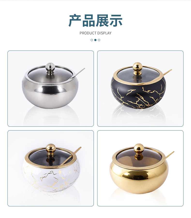 调料盒304调料瓶可视厨房胡椒粉孜然佐料瓶不锈钢调料罐套装盐罐详情11