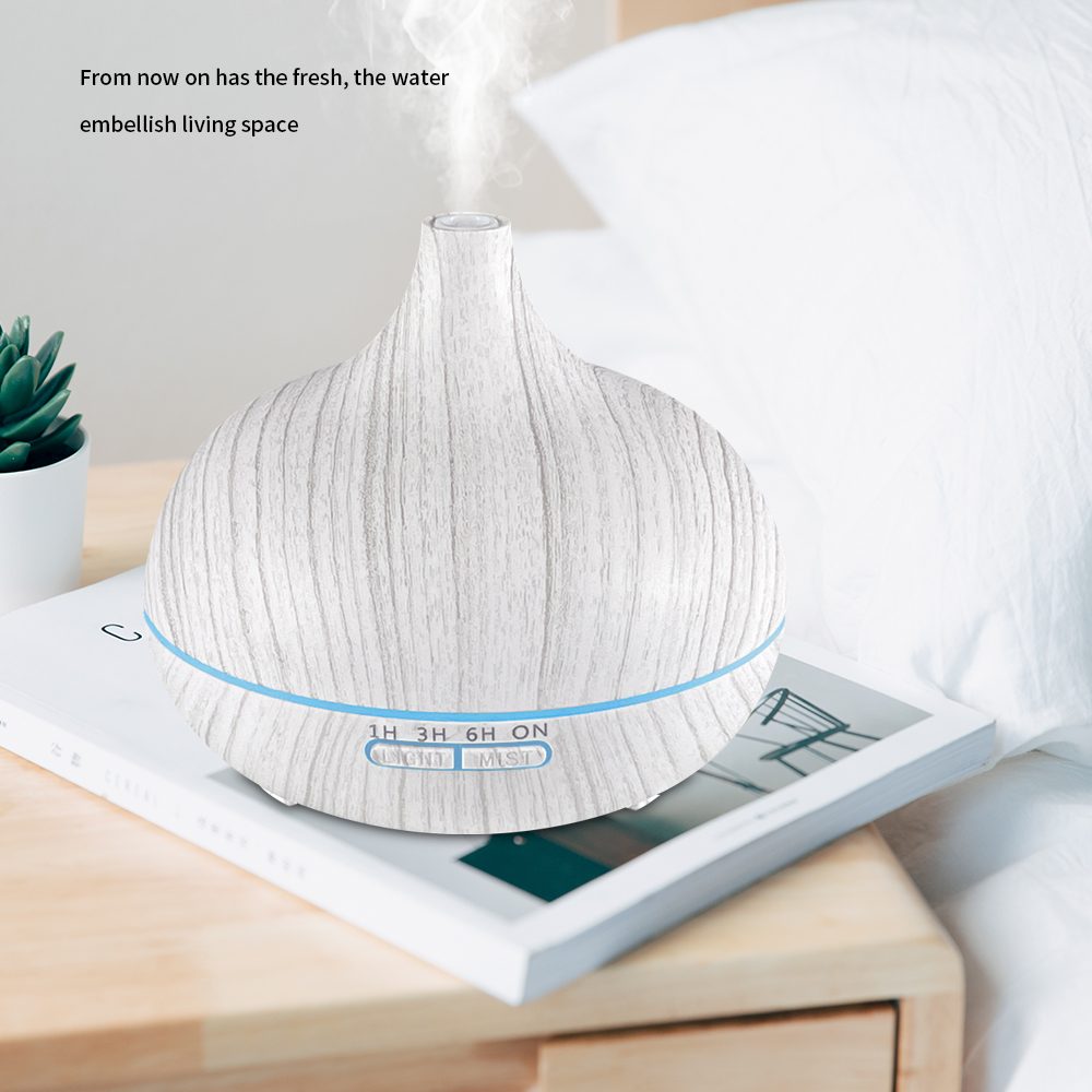 021 All-wood grain Aroma Diffuser Humidifier Item Picture