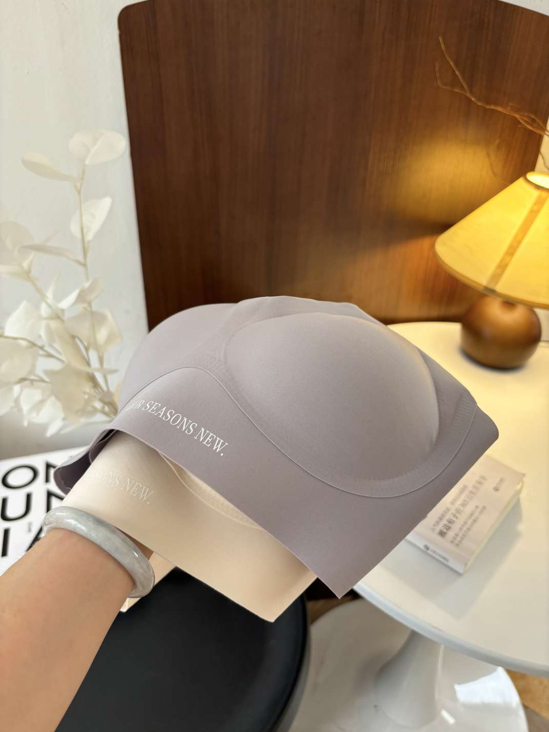 Comfortable and breathable women's underwear, soft and seamless, pure cotton, sexy bra, sports underwear, thin and versatile style detail image 9