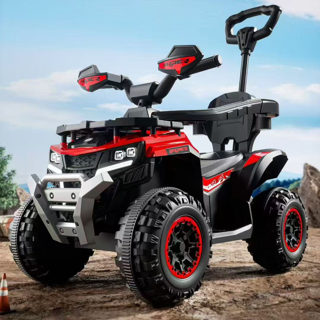 童车儿童电动车越野车多功能背带座椅母婴用品适合0-6岁玩具车款产品图