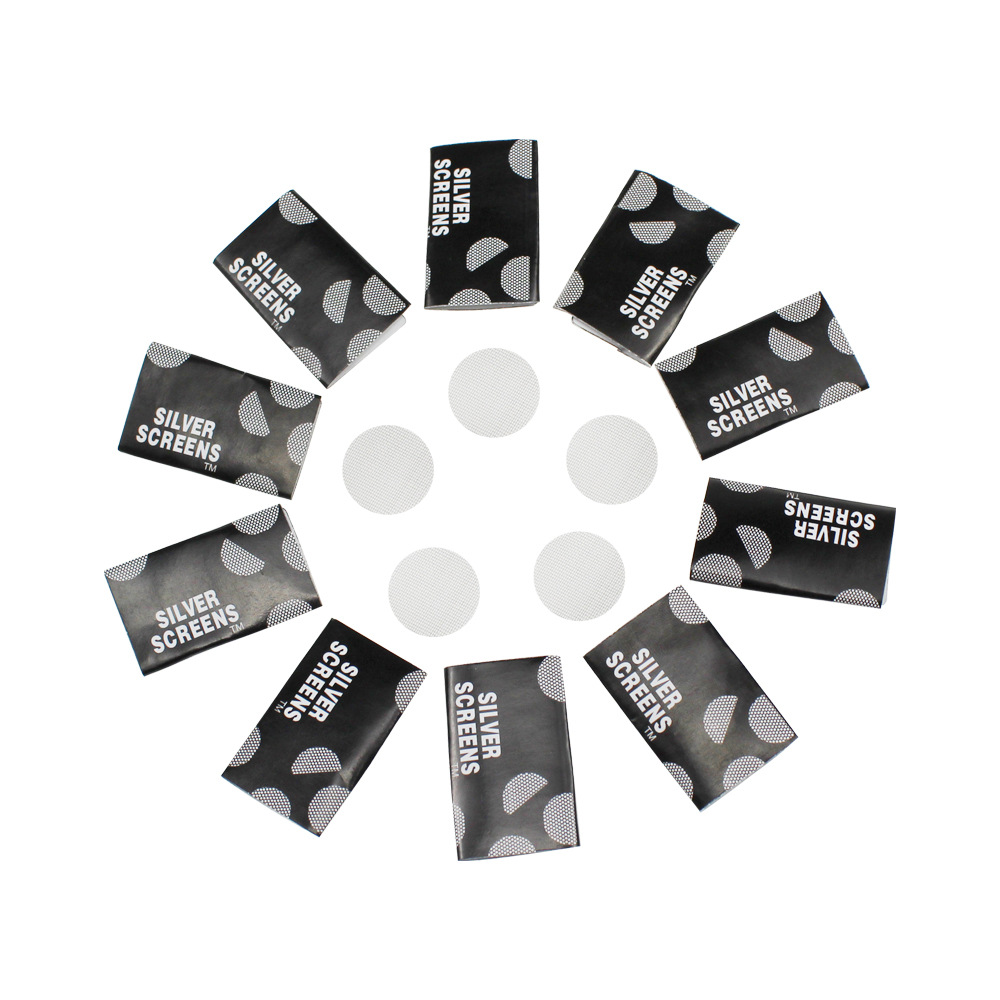 金属网片 银色不锈钢金属烟斗过滤网片 烟斗pipe配件现货详情3