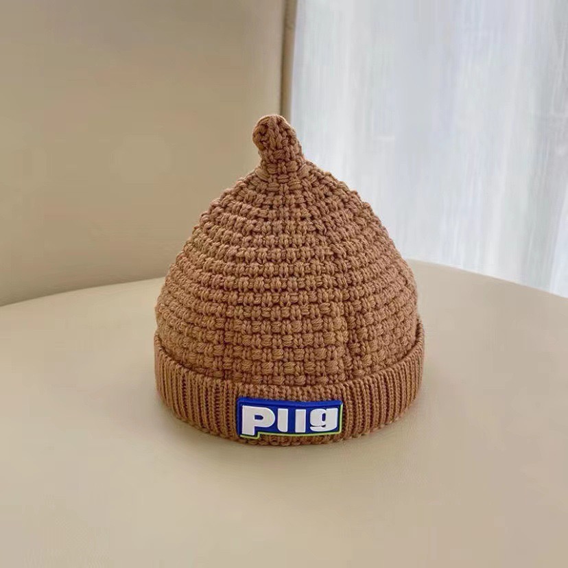 Autumn and winter children's hats, all-inclusive winter style, warm and fleece, little bear woolen hats for boys and girls, green Application Scenario