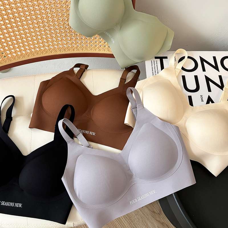 Comfortable and breathable women's underwear, soft and seamless, pure cotton, sexy bra, sports underwear, thin and versatile style
