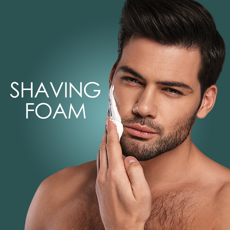 Shaving Foam fábrica espuma de afeitar personalizada espuma de crema para la barba suaviza la hidratación de la barba OEM ODM OBM details Picture