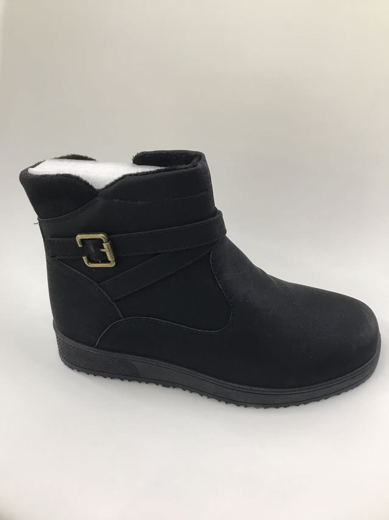 Ethnic style boots for women in spring and autumn, long yellow leather shoes, casual ethnic boots full figure