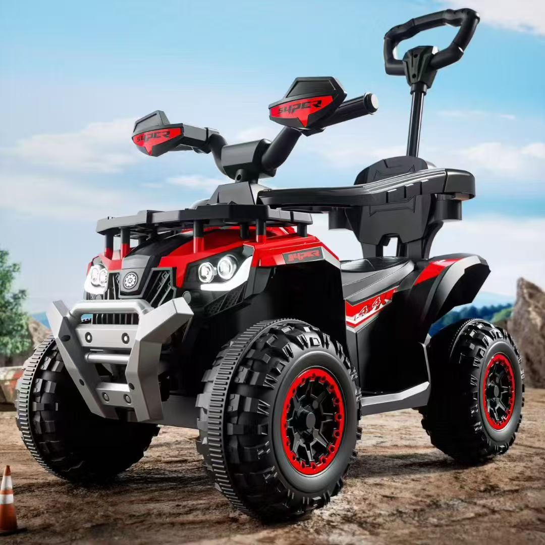 童车儿童电动车越野车多功能背带座椅母婴用品适合0-6岁玩具车款