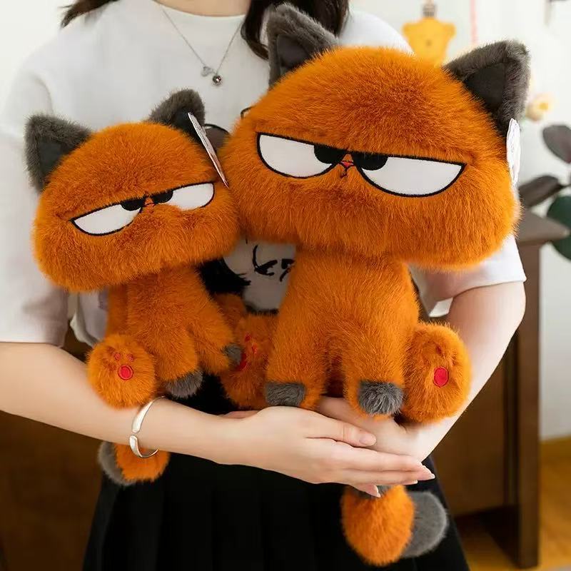 Wholesale of new cute and cool cat dolls, plush toys, little cat dolls, children's gifts, and Grumpy cat dolls details Picture