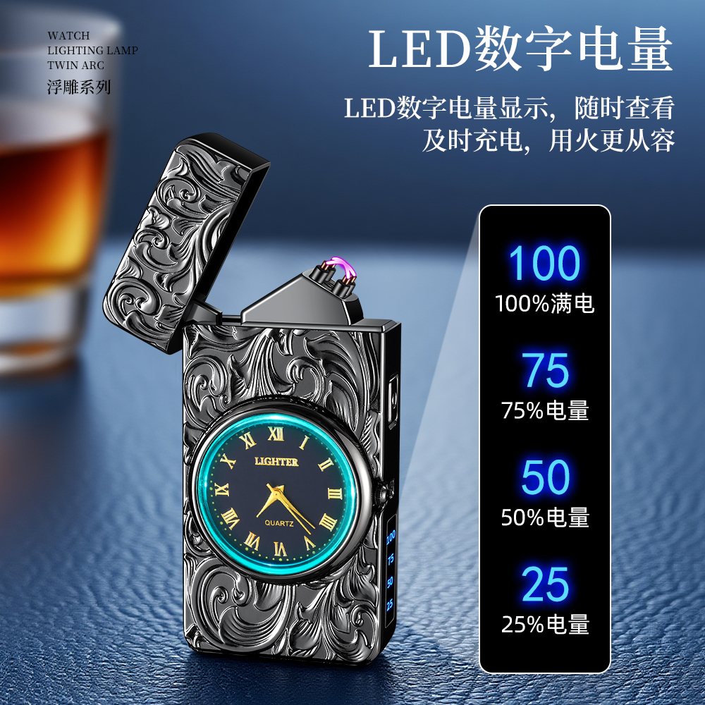 充电打火机、电子点烟器实物图
