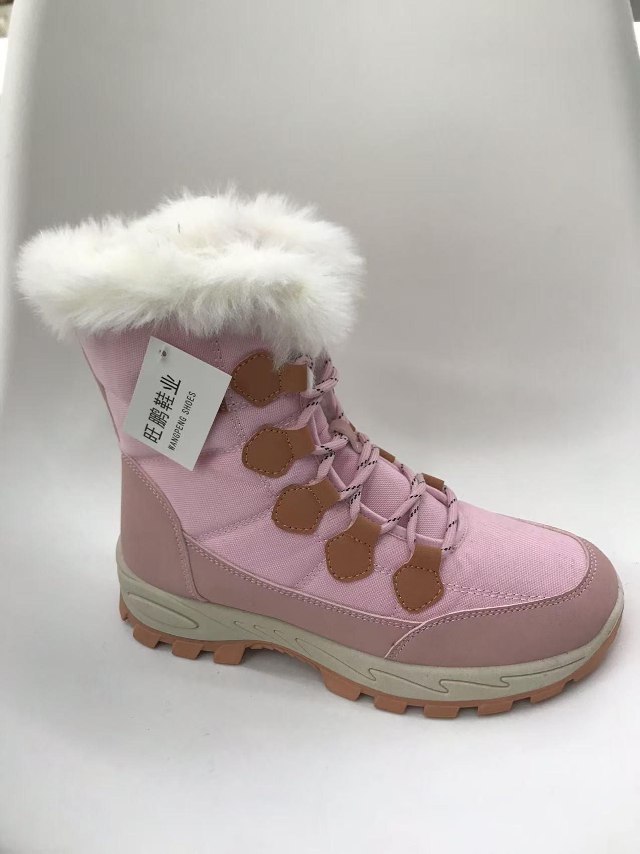 Ethnic style boots for women, spring and autumn, long-sleeved, waterproof, fashionable and casual ethnic style large-sized boots details Picture