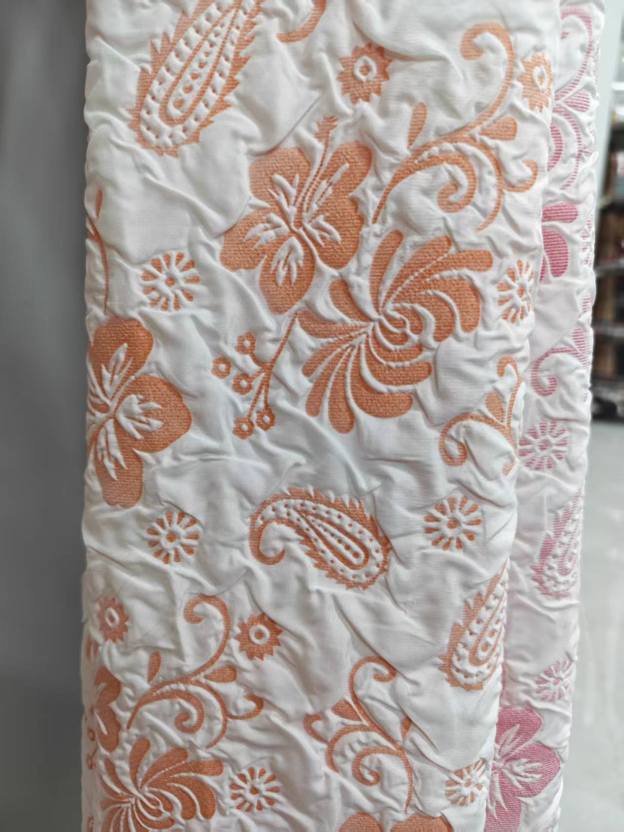 Pezzley floral pattern bubble fabric composite fabric for clothing, accessories, pet supplies, bags and accessories Application Scenario