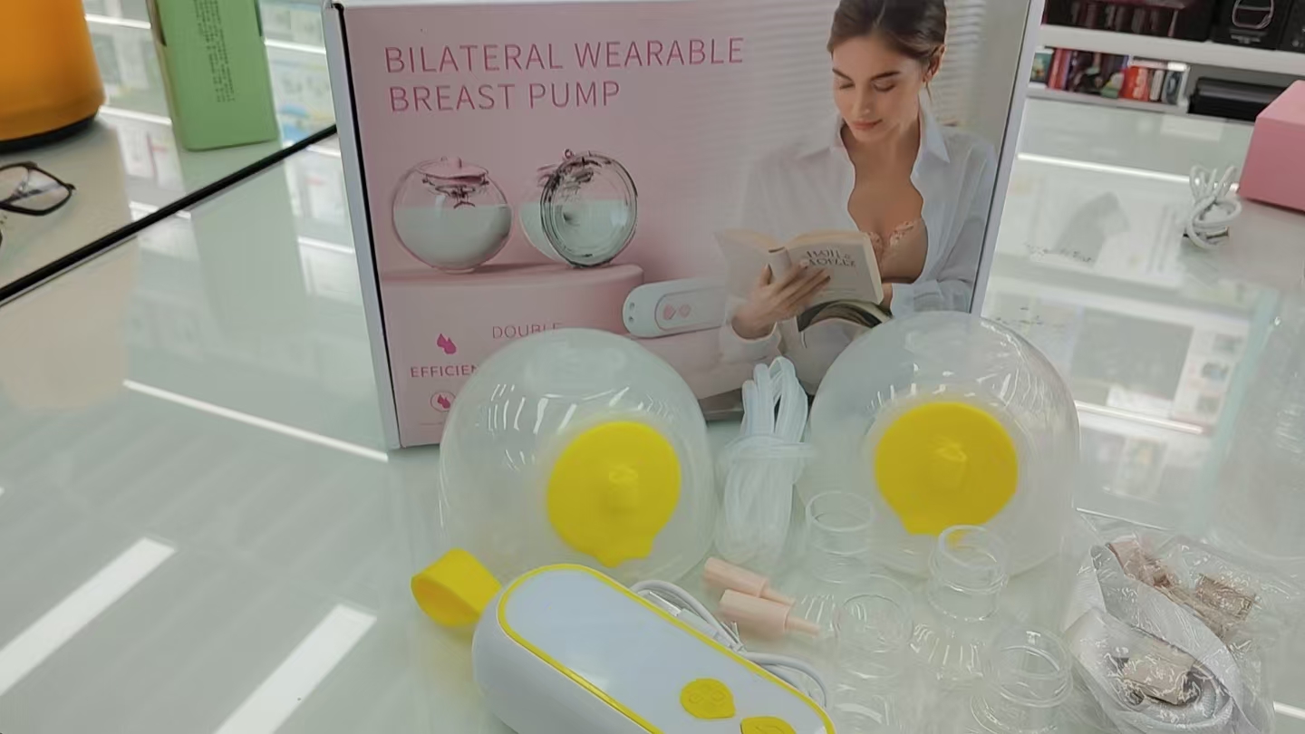 双边吸奶器电动微震按摩吸乳全自动免手扶母乳挤奶器