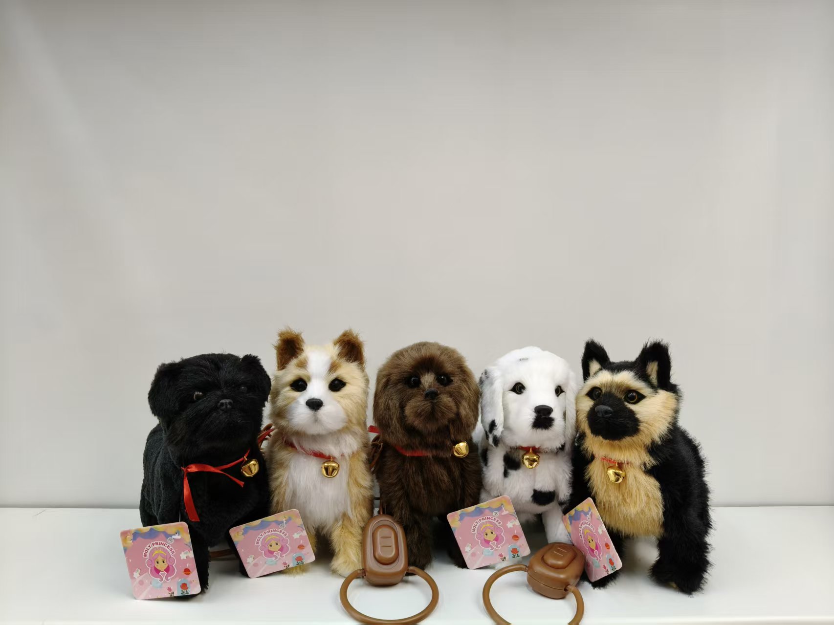 New best-selling electric plush toys of the cat and dog series, pull TAB dogs, festival gifts, etc details Picture