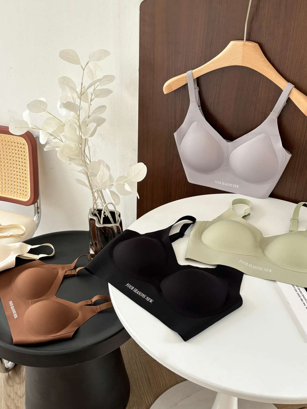 Comfortable and breathable women's underwear, soft and seamless, pure cotton, sexy bra, sports underwear, thin and versatile style detail image 12