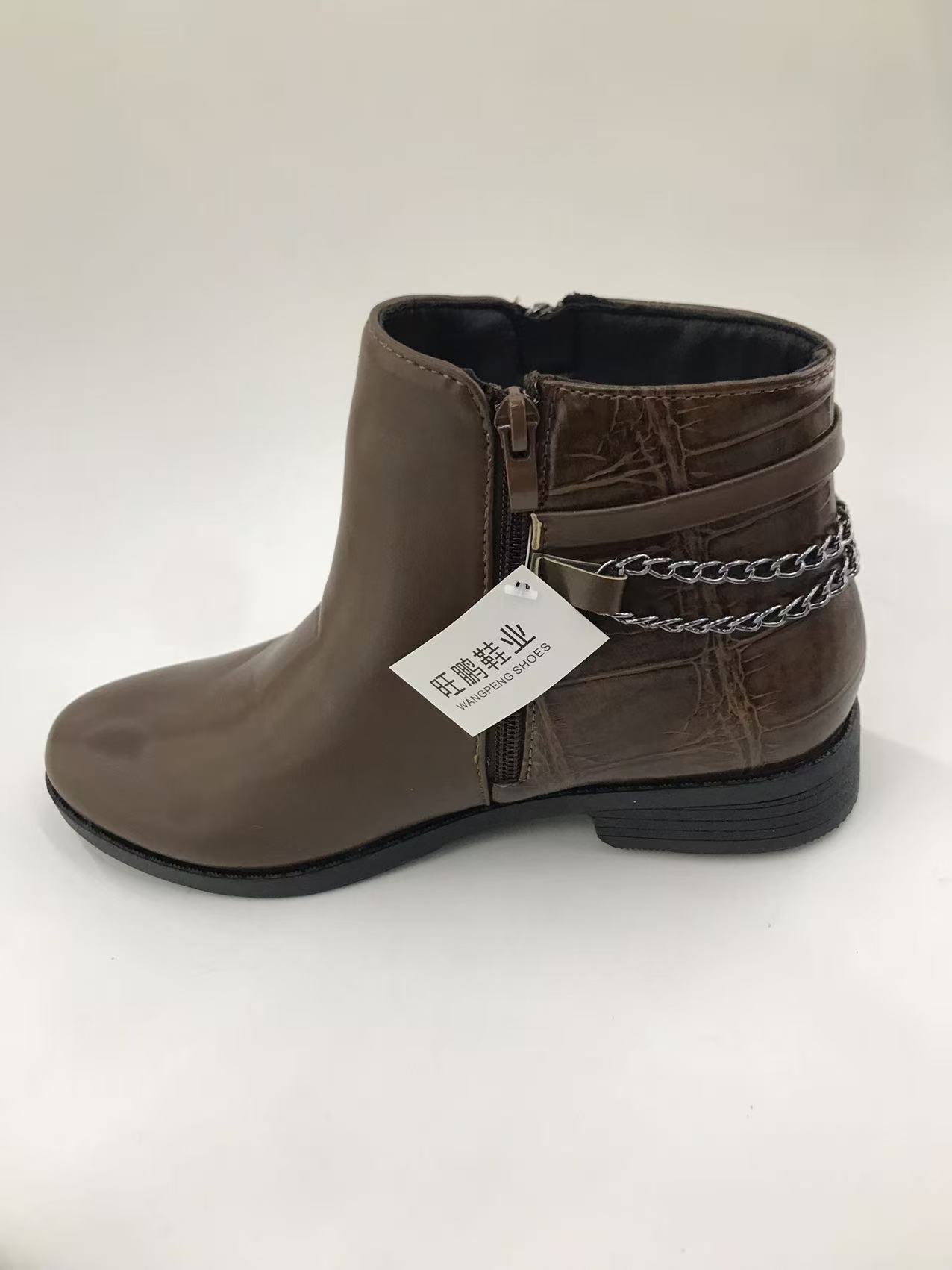Ethnic-style boots for women, spring and autumn, long and large-sized boots details Picture