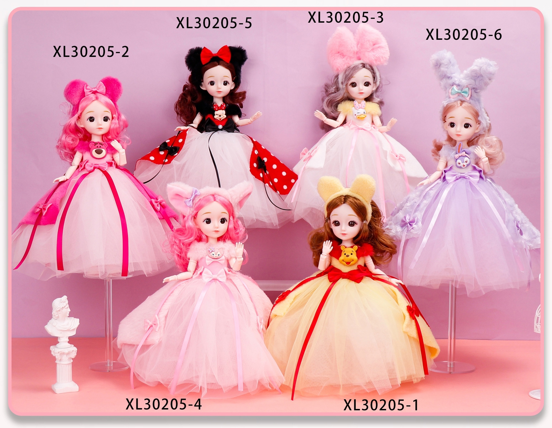 熙笑果丁32厘米时尚芭比公主娃娃