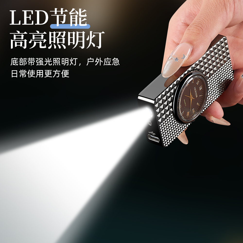 电子打火机/打火机油火机/打火机/指尖陀螺点烟器/手枪打火机细节图