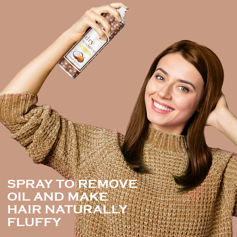 Hair Shampoo Spray OEM ODM OBM factory customized Hair shampoo Spray is refreshing, oil-removing and volumizing Specification image